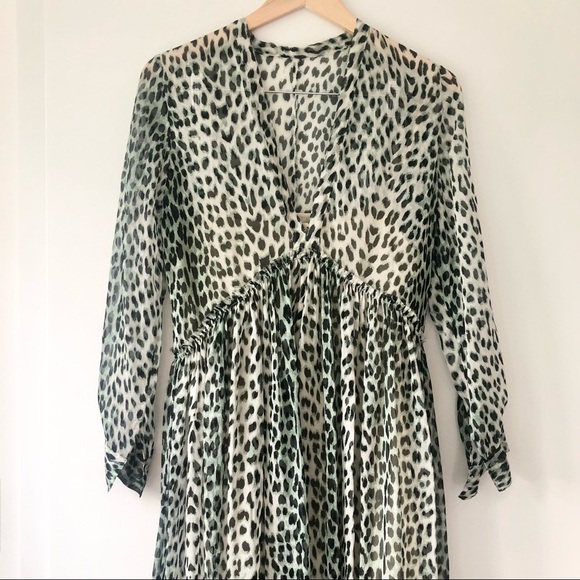 Giada Forte Silk Leopard Print Dress - Picture 6 of 15